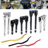 Harley most Dyna / Street bob / Softail / Sportster 1-1/2" Straight Rise Handlebar Risers 6" + 1"/ 8" + 1"/ 10" + 1"/ 12" + 1" Billet 6061-T6