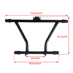 Front Highway Crash Bar Engine Guard Frame Slider Peg For Harley Softail Low Rider ST 117 FXLRST 2022-2023