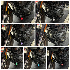 Performance Engine Guard Crash Bar Rear Passenger Frame Slider Peg For Harley Low Rider ST 117 FXLRST