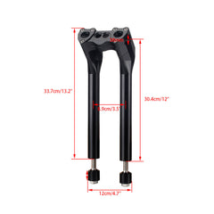 Harley most Dyna / Street bob / Softail / Sportster 1.5" Pullback Handlebar Riser 6"+1" 8"+1" 10"+1" 12"+1"