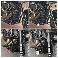 For Harley Softail Street Bob Low Rider Fat Bob Breakout Standard Heritage Classic Highway Peg High 2 Step Crash Bar Engine Guard Crash Bar