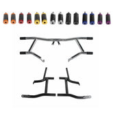 For Harley Touring Street Glide Road Glide Road King Electra Glide Highway Engine Guard Crash Bar Tip-Over Bar Set 2014-2025