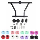 For Harley Softail Street Bob Low Rider Fat Bob Breakout Standard Heritage Classic Highway Peg High 2 Step Crash Bar Engine Guard Crash Bar