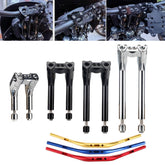 Harley most Dyna / Street bob / Softail / Sportster 1.5" Pullback Handlebar Riser 6"+1" 8"+1" 10"+1" 12"+1"