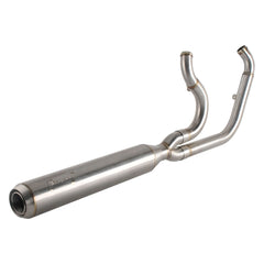 Harley M8 Softail Low Rider S ST/ Fat Bob/ Street Bob/ Standard/ Slim/ Deluxe 2018-2026 2-into-1 Full Length Exhaust System Stainless Steel Muffler