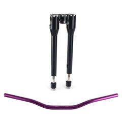 Harley Dyna /Street bob /Softail /Sportster CNC 6" 8" 10" 12" +1" Handlebar Risers 1-1/8" Straight Clamp