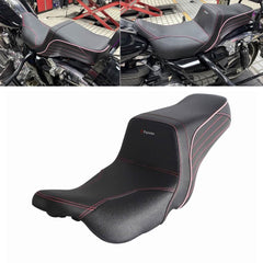 Tail-Flick Seats Step 2-Up Gel Pad Seat For 2008-2025 Harley Touring Comfort Gel Motorcycle Seat Replacement For Road Glide Street Glide Electra Glide Ultra Limited