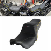 Tail-Flick Seats Step 2-Up Gel Pad Seat For 2008-2025 Harley Touring Comfort Gel Motorcycle Seat Replacement For Road Glide Street Glide Electra Glide Ultra Limited