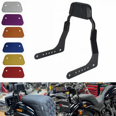 Harley M8 Softail Low Rider S FXLR FXLRS 2018-2025 Club Style Backrests Low profile Fixed Mini Sports Sissy Bar Kit