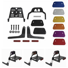 Harley M8 Softail Low Rider S FXLR FXLRS 2018-2025 Motorcycle Passenger Backrests Low profile Fixed Mini Sports Sissy Bar Kit