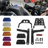 Harley Dyna Low Rider/ Street Bob/ Super Glide/ Wide Glide/ Switchback/ Low Rider S '06-'17 Club Style Passenger Backrests Low profile Fixed Mini Sports Sissy Bar Kit