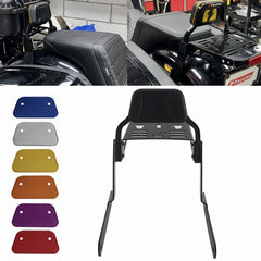 Harley Dyna Low Rider/ Street Bob/ Super Glide/ Wide Glide/ Switchback/ Low Rider S '06-'17 Club Style Passenger Backrests Low profile Fixed Mini Sports Sissy Bar Kit