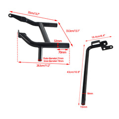 For Harley Road King Electra Ultra Street Glide Road Glide ST 2009-Up Highway Guards Crash Bar Saddlebag lectra Ultra Street Glide Road Glide ST 2009-Up Highway Guards Crash Bar Saddlebag