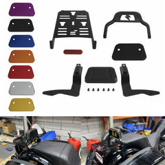 Mini Pad Short Sissy Bar Passenger Backrest Pad For Harley Touring Road King Road Glide Electra Street Glide ST CVO FLHR FLHT FLTRXS 2014-2024