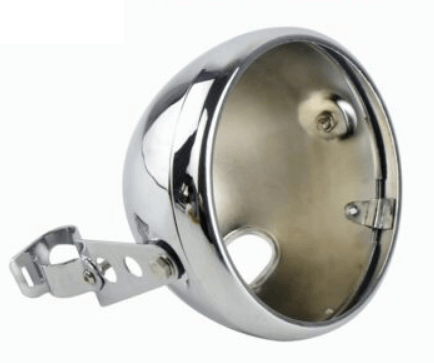 7" Motorcycle Headlight Housing Bulb Bucket with Bracket For Harley - zjmoto