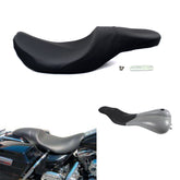 Motorcycle Low Profile 2-Up Seat For Harley Road King FLHR 08-17 - zjmoto