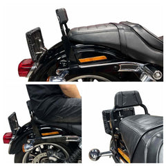 Harley Dyna Low Rider/ Street Bob/ Super Glide/ Wide Glide/ Super Glide CVO/ Switchback '06-'17 Passenger Backrests Kit