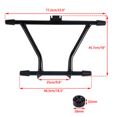 Performance Engine Guard Crash Bar Rear Passenger Frame Slider Peg For Harley Low Rider ST 117 FXLRST