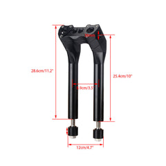 Harley most Dyna / Street bob / Softail / Sportster 1.5" Pullback Handlebar Riser 6"+1" 8"+1" 10"+1" 12"+1"