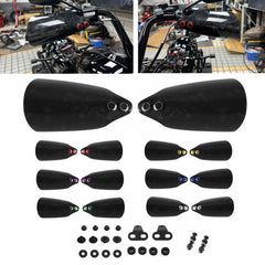 Carbon Fiber Handguards Wind Protection For Harley Touring  Street Glide CVO/SE Special Electra Glide Police Standard 2014-2020
