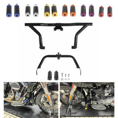 Engine Guard Crash Bar W/ Fairing Support Kit For Harley Road Glide CVO Special FLTR FLTRX FLTRXS FLTRXST FLTRXSE FLTRK