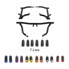 For Harley Touring Street Glide Road Glide Road King Electra Glide Ultra Limited CVO ST Highway Engine Saddlebag Guard Crash Bar 2014-2025