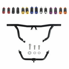 Highway Engine Guard Crash Bar W/Fairing Support Kit For Harley Road Glide FLTR Custom FLTRX Special FLTRXS ST FLTRXST Ultra CVO FLTRUSE Limited CVO FLTRKSE