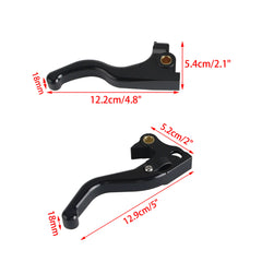 Harley Sportster Custom Limited A XL1200CA B XL1200CB XL1200C XL1200CP 2014-2019 Brake Clutch Short Levers