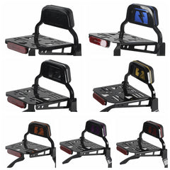 Mini Pad Short Sissy Bar Passenger Backrest Pad For Harley Touring Road King Road Glide Electra Street Glide ST CVO FLHR FLHT FLTRXS 2014-2024