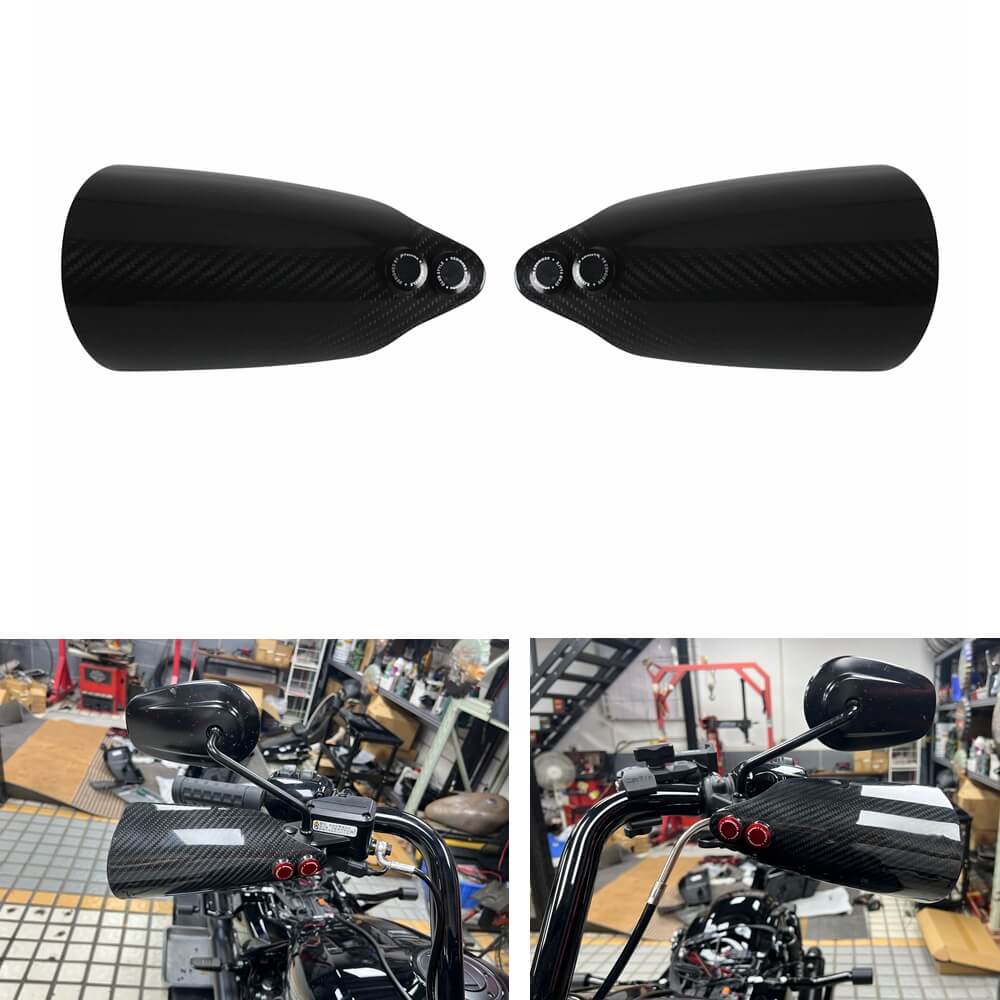 Carbon Fiber Performance Bagger Hand Guard For Harley Touring Road Glide ST CVO FLTRX FLTRXSE FLTRXSTSE