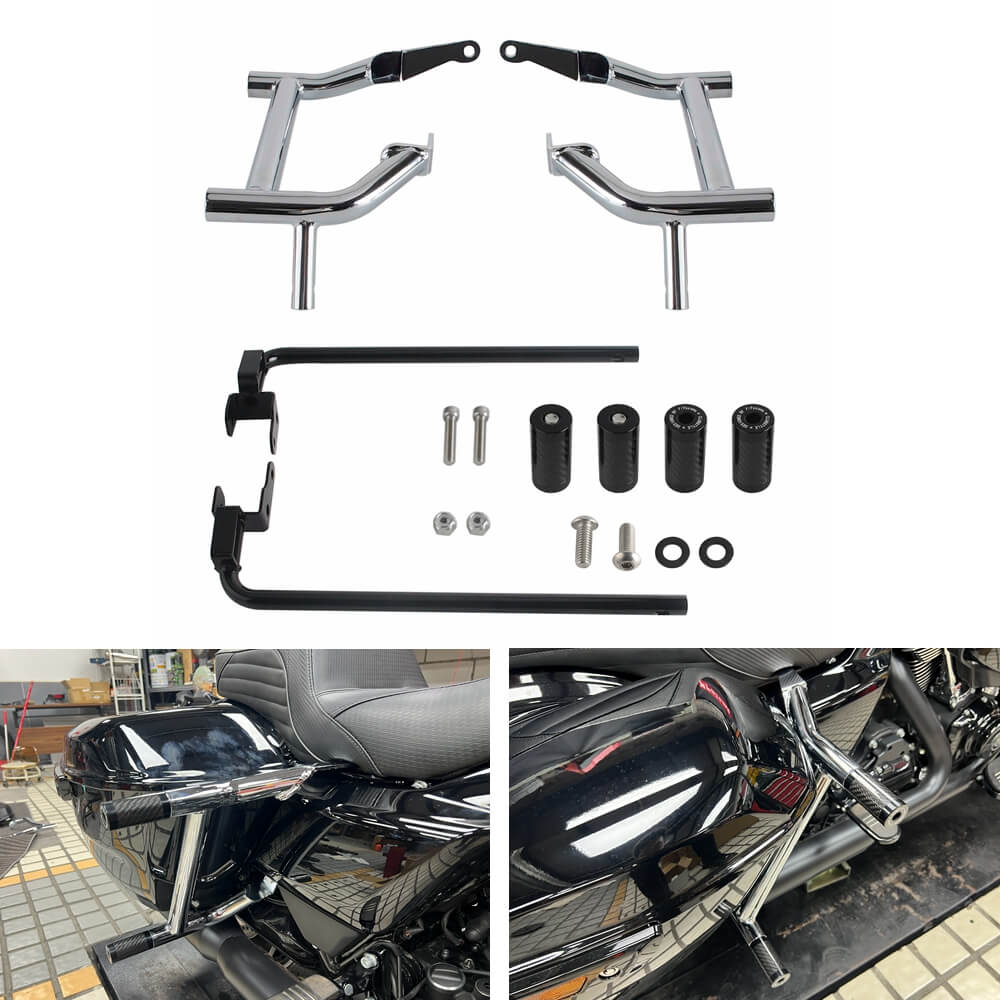 2009-2026 Engine Guard Performance Crash Bar Saddlebag For Harley Road King Electra Ultra Street Glide Road Glide ST