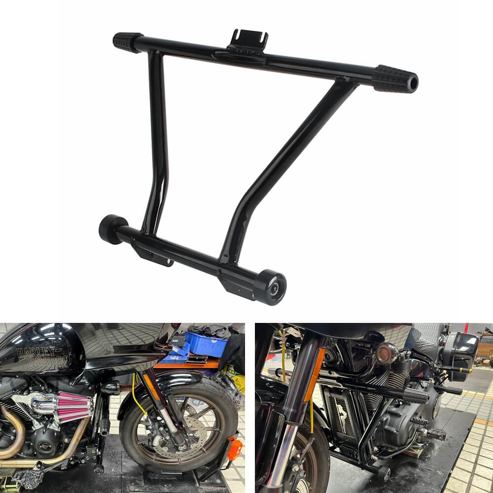 Performance Engine Guard Crash Bar Rear Passenger Frame Slider Peg For Harley Low Rider ST 117 FXLRST