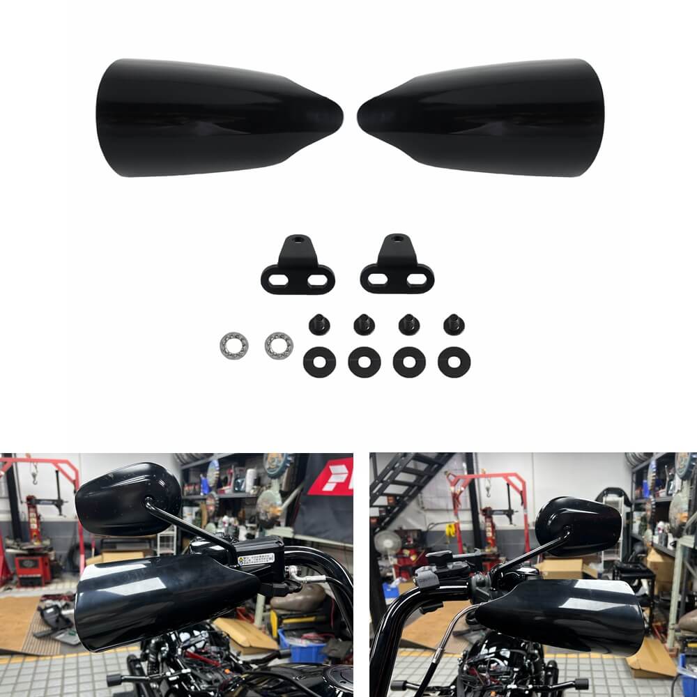 Hand Guards Motorcycle Performance Bagger Handlebar Handguards For Harley Touring Road Glide Road King  Electra Glide