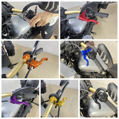 Harley Sportster XR1200/XR1200X 2009-2012/ SuperLow XL1200T 2014-2020 2 FINGER Easier Pull Clutch Lever