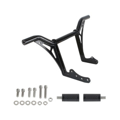 Engine Guard Crash Bar Passenger Peg Frame Slider Carbon End For Harley Softail Street Bob FXBB FXBBS Fat Bob FXFB FXFBS Low Rider S FXLRS ST FXLRST