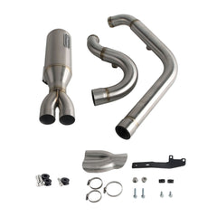 Harley M8 Softail Low Rider S ST/ Fat Bob/ Street Bob/ Standard/ Slim/ Deluxe 2018-2025 Stainless Steel 2-Into-1 Exhaust