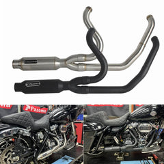 Harley 2017-Up M8 Touring Electra Glide Road King Street Glide Road Glide 2-Into-1 Exhaust
