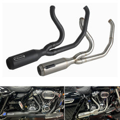 Harley Road Glide Police FLTRXP/ Special FLTRXS/ Ultra FLTRU/ Limited FLTRK/ Road King Special FLHRXS/ EFI FLHR 2017-2025 2-Into-1 Exhaust