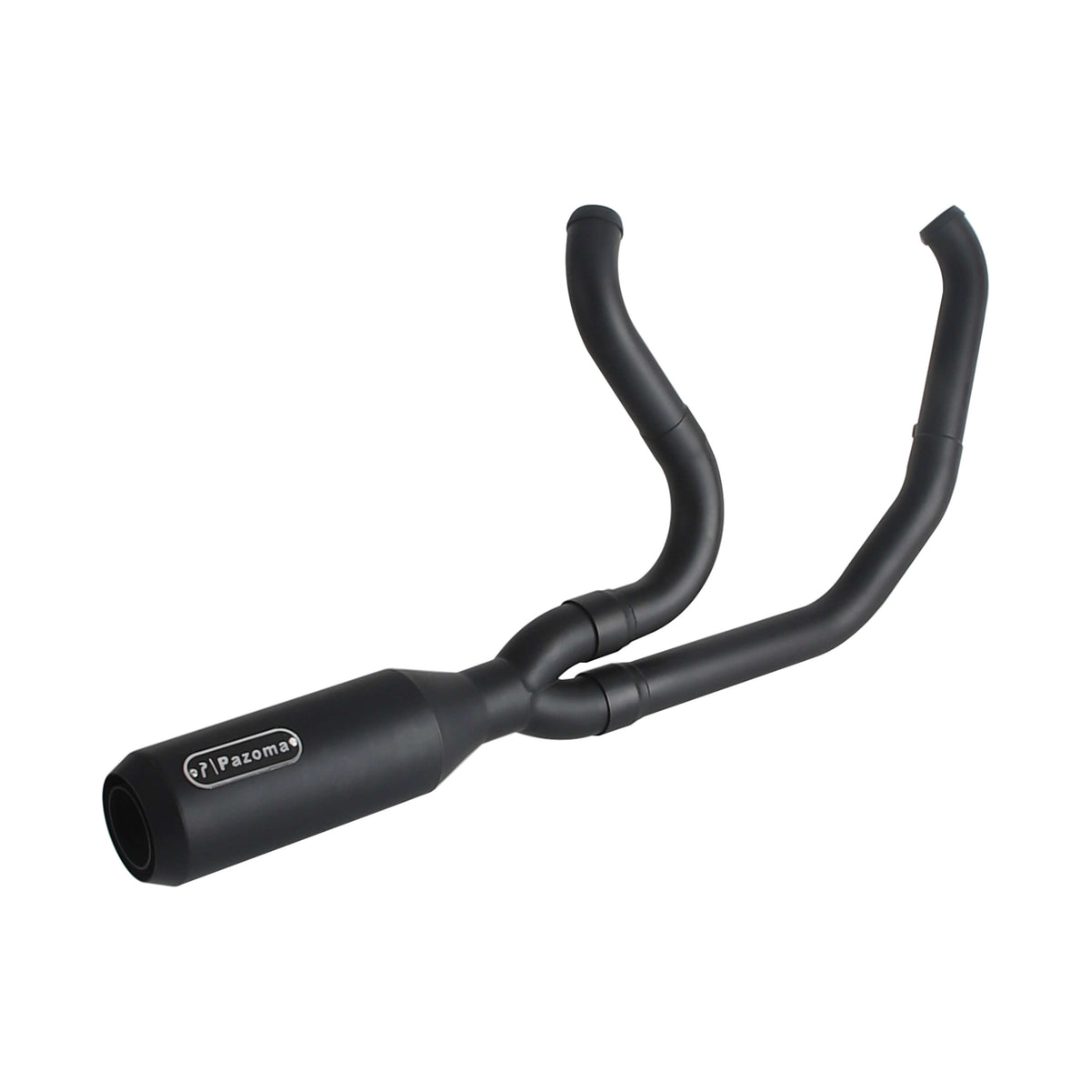 Harley M8 Touring Electra Glide Road King Street Glide Road Glide 2017-Up 2-into-1 Full Complete Exhaust System Stainless Steel Muffler