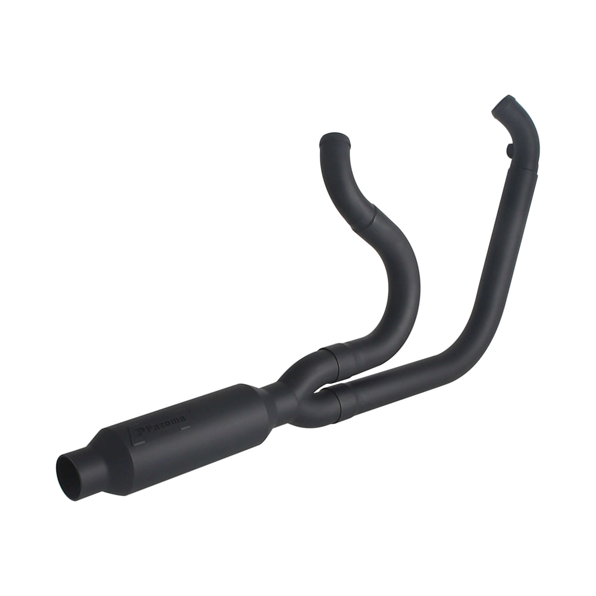 Harley 2006-2017 Dyna Fat Bob/ Low Rider S/ Street Bob/ Wide Glide/ Super Glide Stainless Steel 2-Into-1 Exhaust