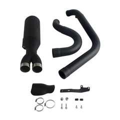 Harley 2006-2017 Dyna Street Bob EFI FXDBI/ FXDB/ FXDBB/ FXDBP/ Limited FXDBC/ Wide Glide EFI FXDWGI/ FXDWG Stainless Steel 2-Into-1 Exhaust
