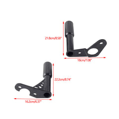 Front Highway Peg High 2 Step Crash Bar Engine Guard For Harley Softail Street Bob Low Rider Fat Bob Standard 2018-2024