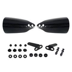 For Harley Touring Street Glide CVO ST Ultra FLHX FLHXSE FLHXU Highway Carbon Fiber Handlebar Hand Guards