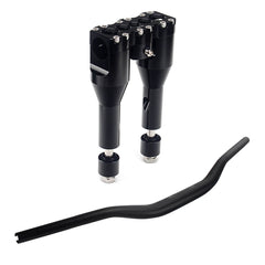 Harley most Dyna / Street bob / Softail / Sportster 1-1/2" Straight Rise Handlebar Risers 6" + 1"/ 8" + 1"/ 10" + 1"/ 12" + 1" Billet 6061-T6