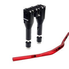 Harley most Dyna / Street bob / Softail / Sportster 1-1/2" Straight Rise Handlebar Risers 6" + 1"/ 8" + 1"/ 10" + 1"/ 12" + 1" Billet 6061-T6