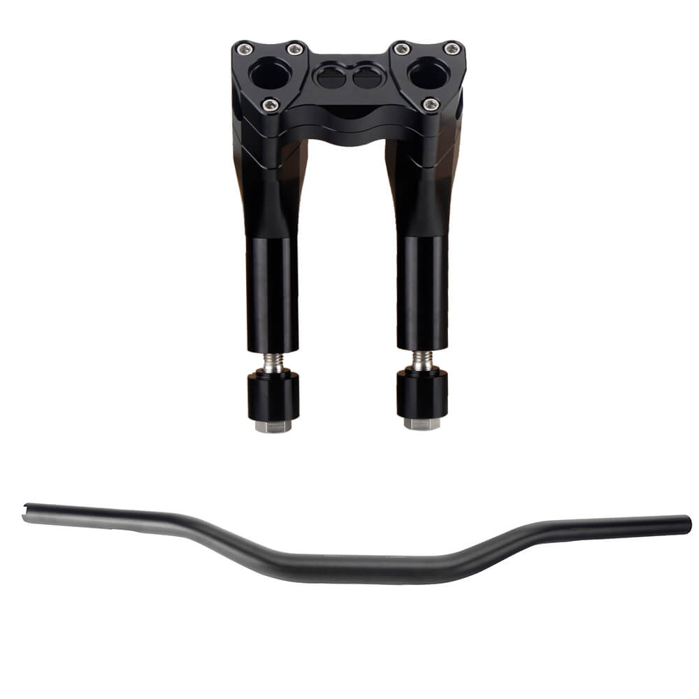 Harley most Dyna / Street bob / Softail / Sportster 1.5" Pullback Modular Riser 6"+1"/ 8" + 1"/ 10" + 1"/ 12" + 1" CNC 6061-T6 Aluminum