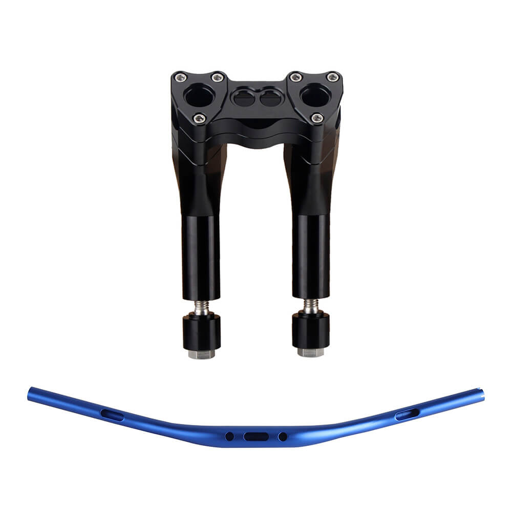 Harley most Dyna / Street bob / Softail / Sportster 1.5" Pullback Handlebar Riser 6"+1" 8"+1" 10"+1" 12"+1"