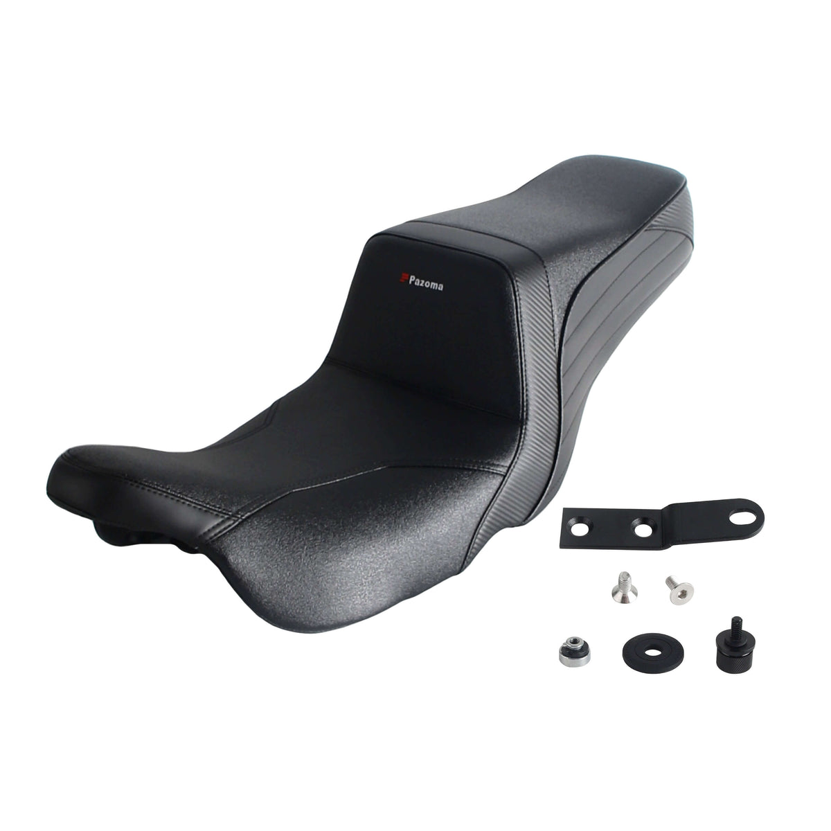 Tail-Flick Seats Step 2-Up Gel Pad Seat For 2008-2025 Harley Touring Comfort Gel Motorcycle Seat Replacement For Road Glide Street Glide Electra Glide Ultra Limited