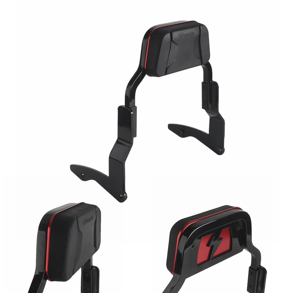 Harley Touring Road King Road Glide Electra Street Glide ST CVO FLHR FLHT FLTRXS 2014-2024 Performance Bagger Passenger Backrests Low profile Fixed Sissy Bar Kit