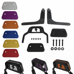Harley M8 Softail Low Rider ST FXLRST/ FXRST/ Sport Glide FLSB 2018-2025 Passenger Backrests Low profile Fixed Mini Sports Sissy Bar Kit